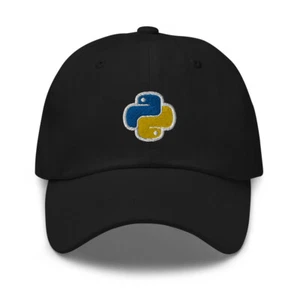 Python berretto da baseball regolabile ingegnere programmatore sviluppatore encoder regalo cappello papà - Foto 1 di 10