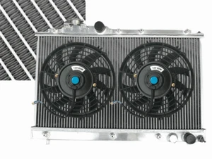 Aluminum Radiator+Fans For 1994-1999 Toyota Celica ST205 ST 205 3S-GTE GT4 MT - Picture 1 of 7