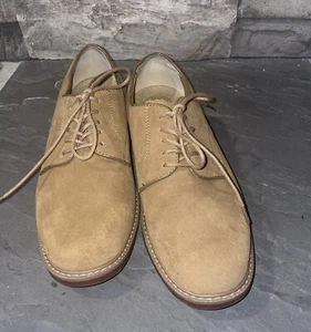 G.H. Bass & Co. Men's Tan Suede Oxfords Size 9D - Picture 1 of 3