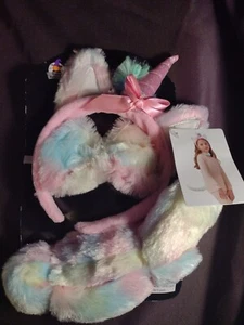 Instant Unicorn Halloween Costume Headband, Bowtie and Tail NEW - Picture 1 of 4