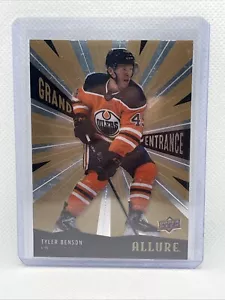 Edmonton Oilers - Tyler Benson - 20/21 UD Allure - Grand Entrance - #GE-1 - Picture 1 of 2