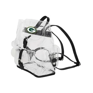 "Bolso de Fútbol Green Bay Packers Transparente Transparente 12""x4.5""x10" - Imagen 1 de 1