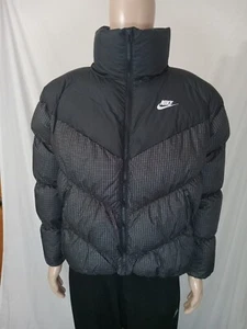 Nike Sportswear Womens Therma FIT Repel Puffer Jacket Size Small Black  - Picture 1 of 7