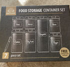 Chef's Path Airtight Food Storage Container Set - 7 PC Set...