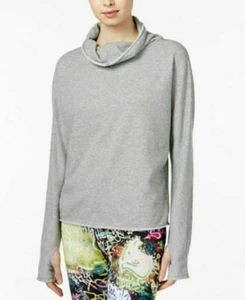 Rachel Rachel Roy Terry Thumbhole Sweater~L~Heather Grey~NWT~Retail $69 - Picture 1 of 1