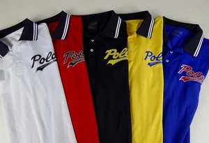 Polo Ralph Lauren Performance Bubble Script Humedad Absorbedor Camisa Polo Nuevo con Etiquetas $125 - Imagen 1 de 26