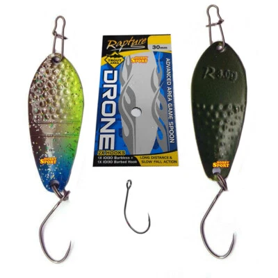 DRONE LD SPOON 3,5 GR BLU VERDE SILVER AREA TROTA RAPTURE TRABUCCO 18810390