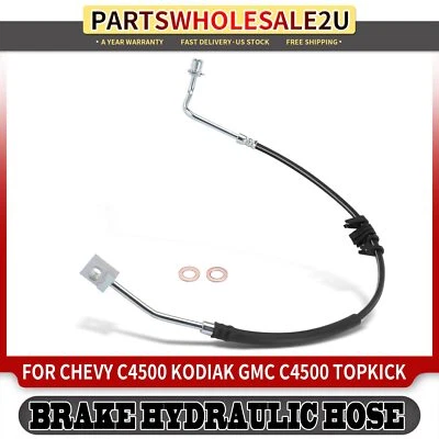 Manguera hidráulica de freno delantero izquierdo para GMC C5500 Topkick 03-09 Chevy C4500 Kodiak Foto 1 de 4