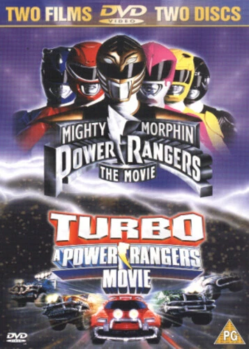 Power Rangers - The Movie/Turbo - A Power Rangers Movie DVD (2002) Jason David - Image 1 of 2