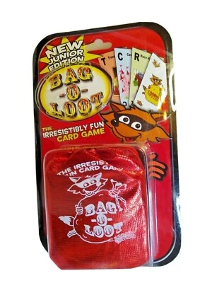 Junior Bag-O-Loot Family Card Game Classic Edition New Ages 6+ - Image 1 of 4