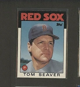 1986 Topps Tom Seaver Boston Red Sox #101T ⭐️💥🎯 NM/NMMT - Picture 1 of 2