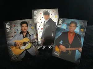 "3" 2024 LEAF ELVIS PRESLEY ICONS COLLECTION BASE SINGLES. #'s 37, 41 & 44. - Picture 1 of 2
