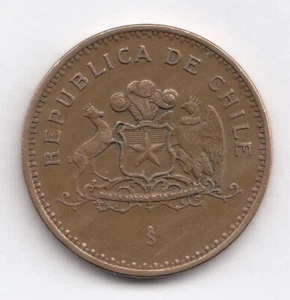 CHILE 1996 100 pesos -by reason or force- KM226.2 R1969 - Picture 1 of 2