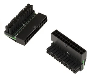Connecteur Equerre 90° ATX 24 Points Mâle Femelle ANGLE DROIT - Photo 1/1