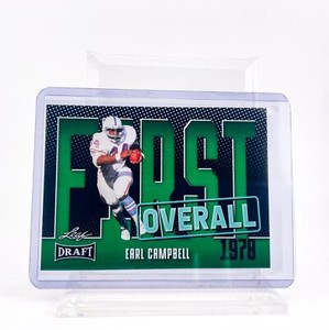 Earl Campbell - 2023 Leaf Draft - First Overall - Green Parallel - Oilers