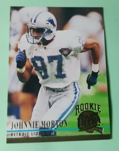 1994 Ultra Football Card #387 Johnnie Morton - Detroit Lions - Picture 1 of 2