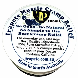frapete Pain Muscle Cramp Relief Period Cramp Cream Balm 100 mL - Picture 1 of 14