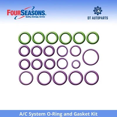 For 2002-2012 Mini Cooper A/C System O-Ring and Gasket Kit 4 Seasons 2003 2004 - Image 1 of 4