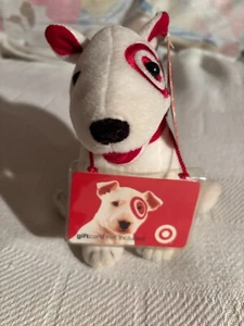 Target Bullseye Bullterrier Stofftier 7 Zoll mit Geschenkkartenhalter 2002 - Bild 1 von 6