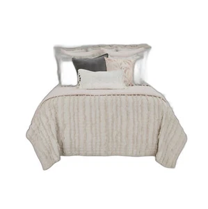 Light Blush Queen 100% Cotton 300 Thread Count Machine Washable Down Alternat... - Picture 1 of 10