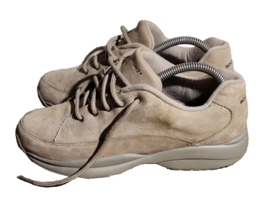 Womens Rockport Tan Leather Lace-Up Low Top Shoes Pro Walker Comfort Size 8 - Image 1 of 4