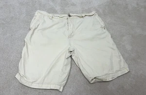 Tommy Bahama Shorts Mens 40 Beige Cargo Chino Khaki Pockets Cotton Chino - Picture 1 of 15