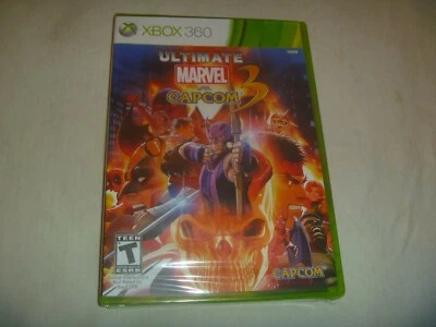 Ultimate Marvel Capcom 3 Microsoft Xbox 360 Brand New Sealed Game - Image 1 of 4