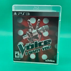 The Voice I Want You Sony PS3 PlayStation 3 Tested Working NO MANUAL Activision - Picture 1 of 3