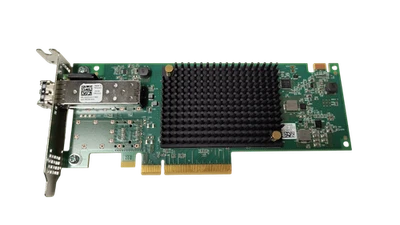 Dell 9VDVG Emulex LPE32000 1 puerto 32 GB HBA media altura con SFP Foto 1 de 3