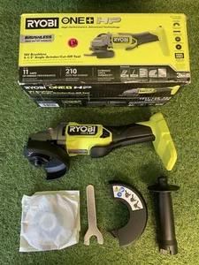 RYOBI ONE+ HP 18V Brushless Cordless 4-1/2 in. Angle Grinder (Tool Only) - Picture 1 of 3