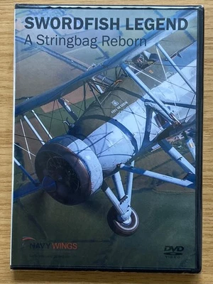Fairey  SWORDFISH Legend ~ Stringbag Reborn DVD WWII, Torpedo bomber, Navy Wings - Image 1 of 2
