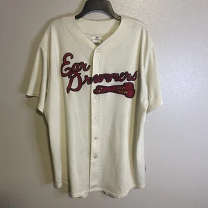 baseball majestic jersey Ear Drummers hip-hop duo Rae Sremmurd.Jersey XL - Picture 1 of 9