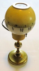 Imhof 8 Tage Nachttisch Uhr mech. 60er Design Restauration / Ersatzteilspender - Picture 1 of 9
