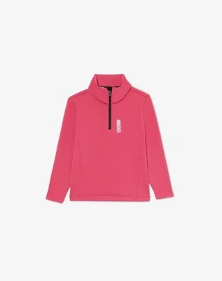 Pile Junior COLMAR Demi Fermeture Éclair Thermique Respirante Logo 3634 505 Rose - Photo 1/3