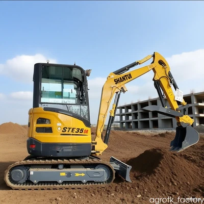 Miniexcavadora STE35SR 2,8 toneladas motor diésel sobre orugas YANMAR EPA Foto 1 de 4