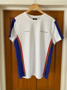 T-shirt Porsche 911 RSR taglia M uomo bianca merce ufficiale 2017 RARA - Foto 1 di 10