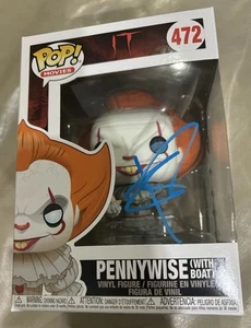 Pennywise With Boat It Funko POP Signed By Bill Skarsgård Stephen King Skarsgard - Picture 1 of 7