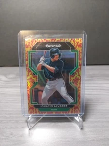 2022 PANINI PRIZM DRAFT PICKS IGNACIO NACHO ALVAREZ SNAKESKIN PRIZM /25 Braves - Picture 1 of 7