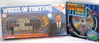 NEW Vtg Wheel Of Fortune 3rd Ed. 1987 TV Show Board Game BINGO 2016 SEALED NOS - Image 1 of 4
