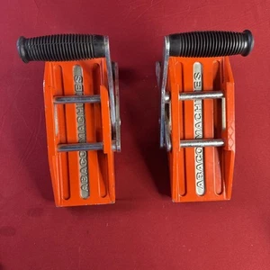 ABACO MACHINES Einhand-TRAGEKLEMME Glas/Platten ALU 2er Set - Bild 1 von 6