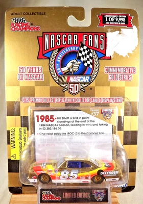 Racing Champions 1998 50 años de NASCAR #37 Gold Series 1985 Mike Reisner #85 Foto 1 de 4