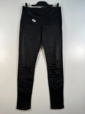 Helmut Lang Womens Pull On Stretch Skinny Jeans Dark Wash Black Sz 30 16x30.5 - Image 1 of 4