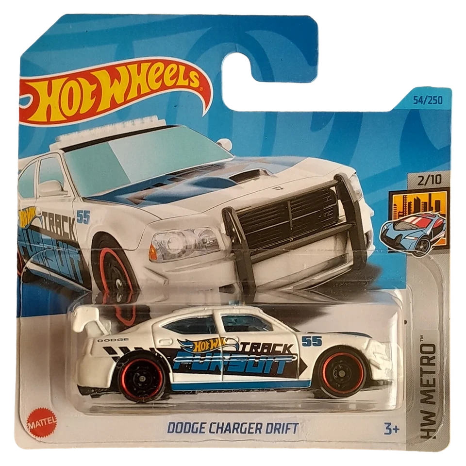 HOT WHEELS DODGE CHARGER DRIFT White METRO Scala 1:64 3 Pollici Auto... - Immagine 1 di 1