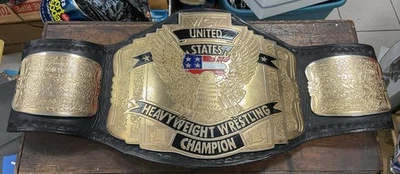 Auténtico cinturón de campeonato de lucha libre de peso pesado Dave David Millican WCW real Foto 1 de 4