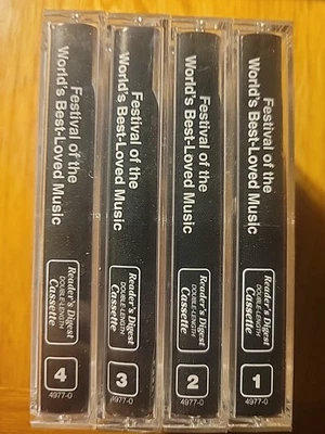 Festival of the worlds best loved music   4 cassettes    readers digest cassette - Image 1 of 4