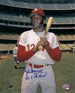 1964-71 Phillies JOHNNY BRIGGS Signed 8x10 Photo AUTO - Picture 1 of 1