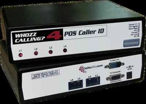 WHOZZ CALLING? POS 4 (BASIC) - SERIAL PORT - BNIB W/Warranty - Caller Id Unit- - Photo 1/1