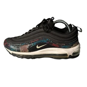 Nike Air Max 97 Rainbow Snake Athletic Sneakers Women Size 11 Colorful Punk - Picture 1 of 7