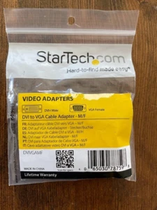 StarTech.com DVI to VGA Cable Adapter - DVI (M) to VGA (F) - 1 Pack - Picture 1 of 2