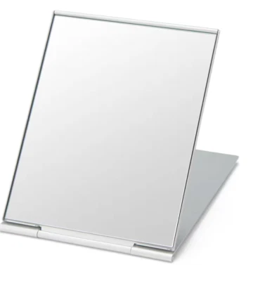 Espejo Plegable Aluminio MUJI Tamaño M para llevar 126 x 93 x 5,3mm Foto 1 de 4